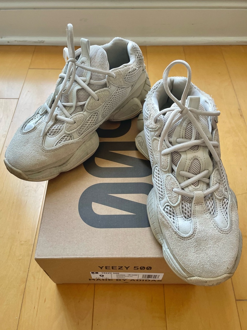 Adidas Yeezy 500 Blush Size 9